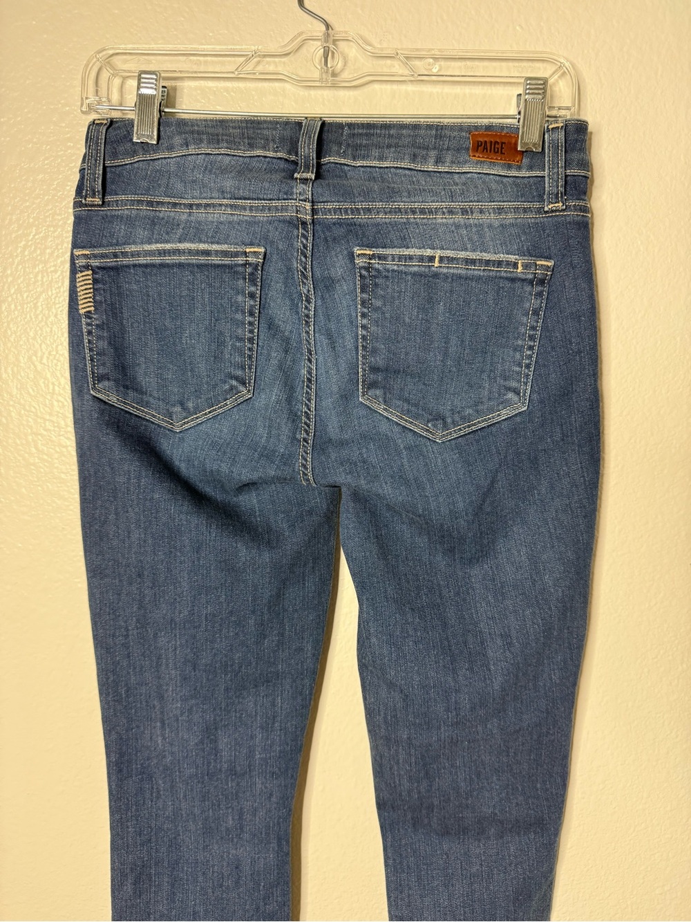 NWT PAIGE Verdugo Ankle Zoey Destructed Skinny Jeans Size 28 - Picture 7 of 10